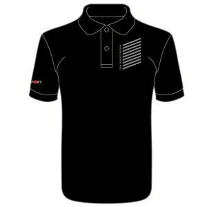 INT CORPS Cycling Cool Polo (Black)