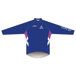 Triathlon Scotland Junior Long Sleeved Road Jersey