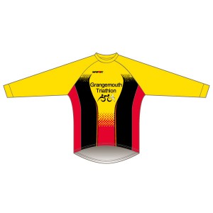 Grangemouth Triathlon Long Sleeved Downhill Jersey