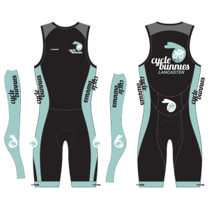 Cycle Bunnies Vortex Triathlon Suit - Rear Zip