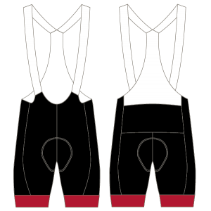 Pentland Triathletes T2 Bibshorts (Custom Leg Bands)