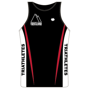 Pentland Triathletes Running Vest - Full Back