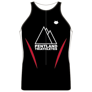 Pentland Triathletes Men's Tri Top - With Mesh Pockets