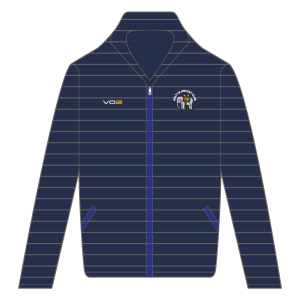 Bolton Hockey Club Junior Padded Jacket - Navy/ Royal