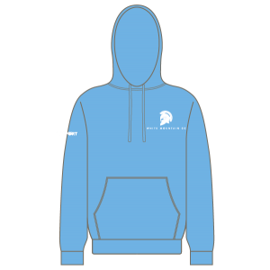 White Mountain CC Hoodie (Sapphire Blue)