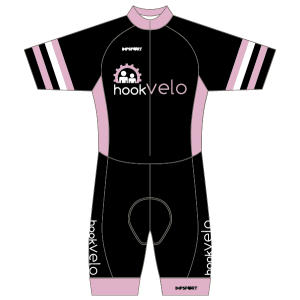 Hook Velo Pink T2 Skinsuit - Short Sleeved