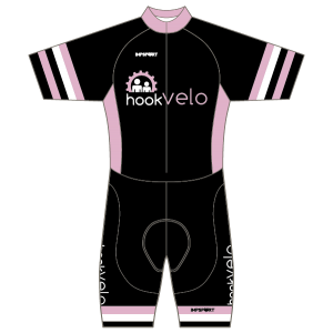 Hook Velo Pink T1 Skinsuit - Short Sleeved