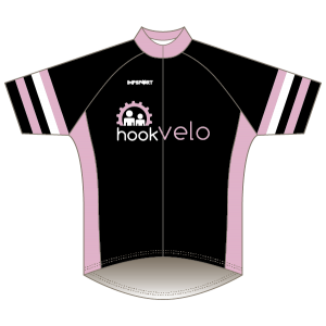 Hook Velo Pink T1 Road Jersey - Short Sleeved