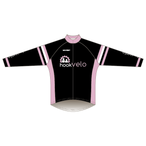 Hook Velo Pink T1 Road Jersey - Long Sleeved