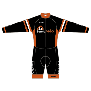 Hook Velo Orange T2 Skinsuit - Long Sleeved