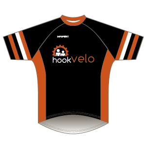 Hook Velo Orange Short Sleeved Downhill Jersey