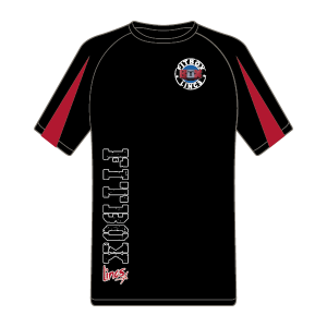 Fitbox Contrast Cool T (Black/ Red)