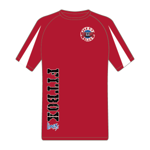 Fitbox Contrast Cool T (Red/ White)