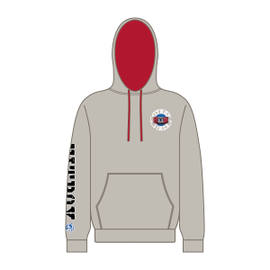 Fitbox Hoodie (Heather/ Red)