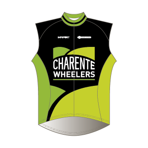 Charente Wheelers T1 Rain Gilet