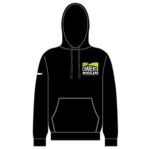 Charente Wheelers Hoodie (Black)