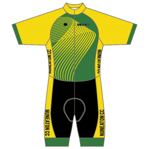 Nuneaton CC T2 Skinsuit - Open Zip