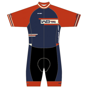 West Bridgford Tri T2 Skinsuit - Open Zip