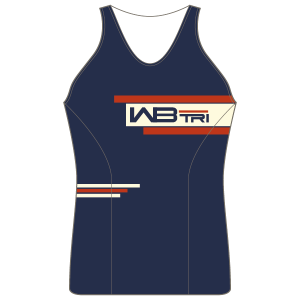 West Bridgford Tri Womens Tri Top - With Mesh Pockets