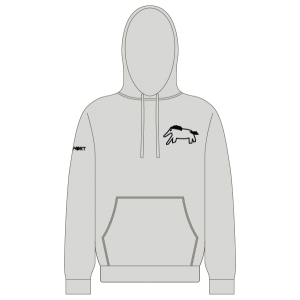 Skux Riders Hoodie (Heather Grey)