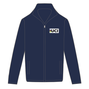 UCI Mens Full-Zip Fleece (Navy)