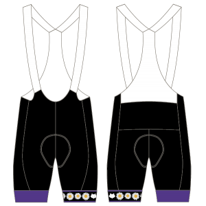 Doddington Daisies T2 Bibshorts (Custom Leg Bands)