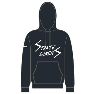 Minehead RC Hoodie With Strate Liners Logo - French Navy