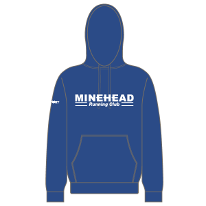 Minehead RC Hoodie With MRC Logo - Royal Blue