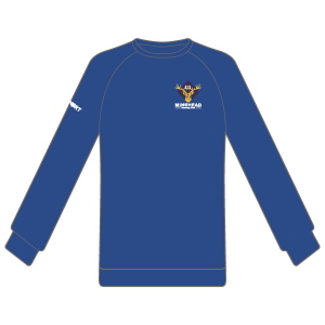 Minehead RC Sweatshirt With Stag Logo - Royal Blue