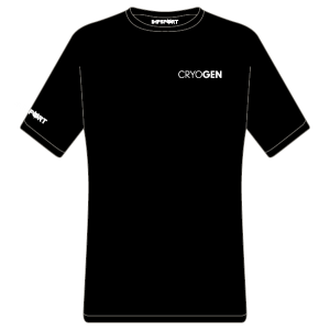 Team Cryo-Gen Smooth Cool T-Shirt (Black)