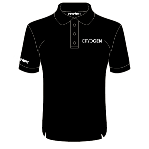 Team Cryo-Gen Smooth Cool Polo (Black)