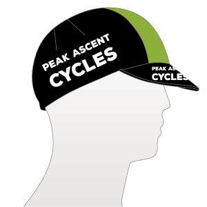 Peak Ascent Cycles Centre Band Cycle Cap
