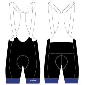 Leicester Womens Velo T2 Bibshorts (Custom Leg Bands)