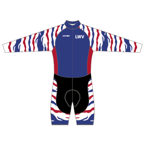 Leicester Womens Velo T1 Skinsuit - Long Sleeved
