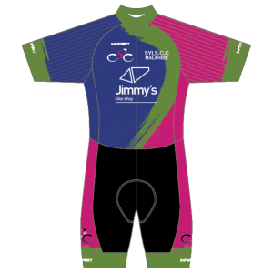 SYLS CC Summer Design T2 Skinsuit - Open Zip