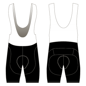 The Tandem Club Sportive Bibshorts (Black)