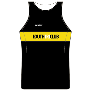 Louth Tri Club Running Vest - Crossover Back