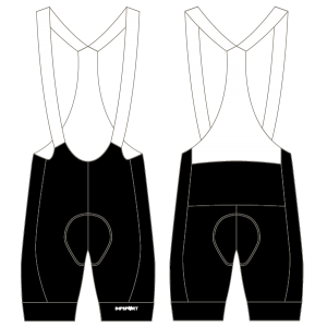 Team Mad Cow T2 Bibshorts (Custom Leg Bands)