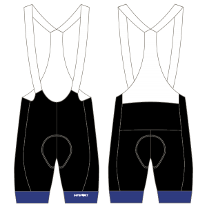 Burnham CC T2 Bibshorts (Custom Leg Bands)