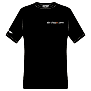 Absolute Tri Smooth Cool T-Shirt (Black)