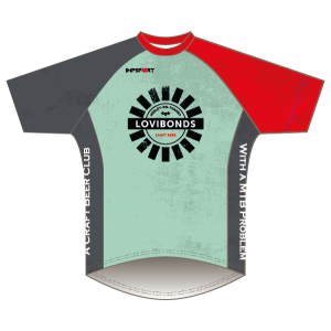 Lovibonds Brewery Green Design Downhill Jersey - Short Sleeved