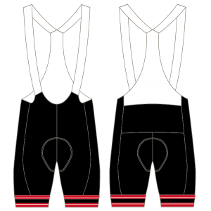Viking Avoidance CC T2 Bibshorts (Custom Leg Bands)