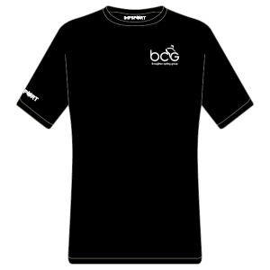 Broughton CG Smooth Cool T-Shirt (Black)