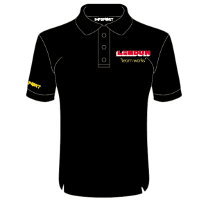 Lindum Group Smooth Cool Polo (Black)