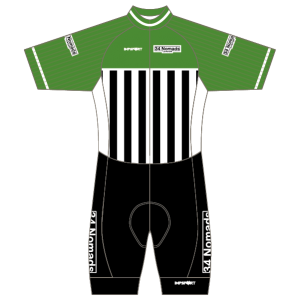 34 Nomads Retro Kit T2 Skinsuit - Open Zip