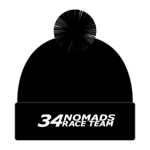 34 Nomads Roger That Bobble Hat (Black)
