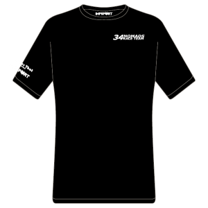 34 Nomads Roger That Smooth Cool T-Shirt (Black)