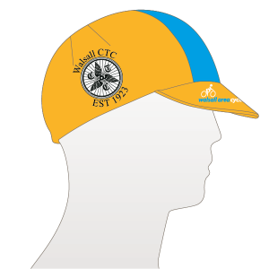 Walsall CTC Centenary Centre Band Cycle Cap