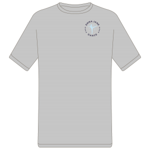 Emma Jane Dance Junior T-Shirt Heather Grey