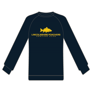 Lincolnshire Poachers Angling Club Pro Sweatshirt Navy